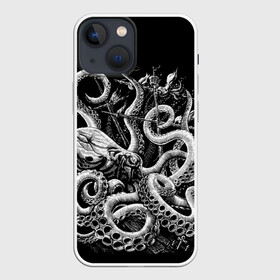 Чехол для iPhone 13 mini с принтом Кракен Монстр в Тюмени,  |  | animal | beast | kraken | monster | ocean | octopus | sea | ship | water | вода | животные | звери | корабль | кракен | монстр | море | океан | осьминог | рыбы | щупальца