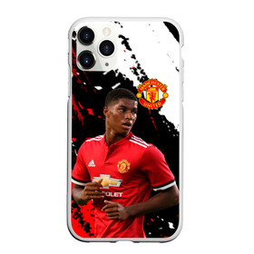 Чехол для iPhone 11 Pro Max матовый с принтом Manchester United: Рашфорд. в Тюмени, Силикон |  | Тематика изображения на принте: fc | fcmu | football | football club | manchester united | marcus rashford | red devils | sport | красные дьяволы | манчестер юнайтед | маркус рашфорд | спорт | фк | фкмю | футбол | футбольный клуб