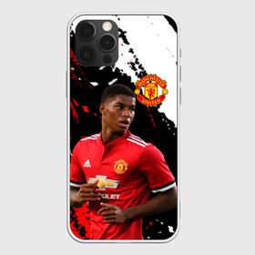 Чехол для iPhone 12 Pro с принтом Manchester United: Рашфорд. в Тюмени, силикон | область печати: задняя сторона чехла, без боковых панелей | fc | fcmu | football | football club | manchester united | marcus rashford | red devils | sport | красные дьяволы | манчестер юнайтед | маркус рашфорд | спорт | фк | фкмю | футбол | футбольный клуб