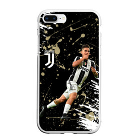 Чехол для iPhone 7Plus/8 Plus матовый с принтом Juventus: Пауло Дибала. в Тюмени, Силикон | Область печати: задняя сторона чехла, без боковых панелей | Тематика изображения на принте: cr7 | juve | juventus | paulo dybala | ronaldo | пауло дибала | роналдо | ювентус