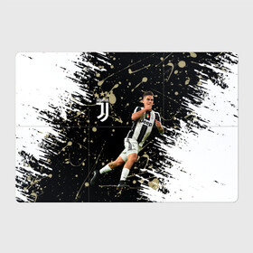 Магнитный плакат 3Х2 с принтом Juventus Пауло Дибала в Тюмени, Полимерный материал с магнитным слоем | 6 деталей размером 9*9 см | cr7 | juve | juventus | paulo dybala | ronaldo | пауло дибала | роналдо | ювентус