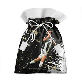 Подарочный 3D мешок с принтом Juventus Пауло Дибала в Тюмени, 100% полиэстер | Размер: 29*39 см | cr7 | juve | juventus | paulo dybala | ronaldo | пауло дибала | роналдо | ювентус