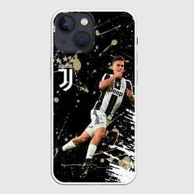 Чехол для iPhone 13 mini с принтом Juventus: Пауло Дибала. в Тюмени,  |  | Тематика изображения на принте: cr7 | juve | juventus | paulo dybala | ronaldo | пауло дибала | роналдо | ювентус