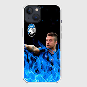 Чехол для iPhone 13 с принтом Atalanta: Алехандро Гомес. в Тюмени,  |  | alejandro gomez | atalanta | football | football club | sport | алехандро гомес | аталанта | спорт | спортивные | униформа | фирменные цвета | футбол | футбольный клуб