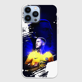 Чехол для iPhone 13 Pro Max с принтом ЭДЕН АЗАР   EDEN HAZARD в Тюмени,  |  | Тематика изображения на принте: chelsea | eden michael hazard | football | real madrid | sport | uefa | реал мадрид | сборная бельгии. | спорт | уефа | футбол | хазард | челси | эден азар