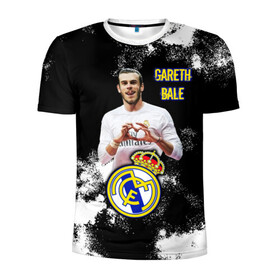 Мужская футболка 3D спортивная с принтом Гарет Бэйл/Gareth Bale в Тюмени, 100% полиэстер с улучшенными характеристиками | приталенный силуэт, круглая горловина, широкие плечи, сужается к линии бедра | Тематика изображения на принте: fly emirates | football | gareth bale | real madrid | sport | tottenham | бэйл гарет | известные личности | испания | мужчинам | реал мадрид | спорт | спортсмены | тоттенхэм хотспур | уэльс | футболист | хобби