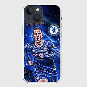 Чехол для iPhone 13 mini с принтом ЭДЕН АЗАР   EDEN HAZARD в Тюмени,  |  | chelsea | eden michael hazard | football | real madrid | sport | uefa | реал мадрид | сборная бельгии. | спорт | уефа | футбол | хазард | челси | эден азар