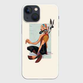 Чехол для iPhone 13 mini с принтом Aang avatar в Тюмени,  |  | Тематика изображения на принте: aang | appa | avatar | avatar the last airbender | azula | iroh | katara | momo | sokka | toph | zuko | аанг | аватар | аватар легенда об аанге | азула | дядя айро | зуко | катара | сокка | тоф