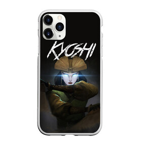 Чехол для iPhone 11 Pro матовый с принтом Kyoshi в Тюмени, Силикон |  | aang | appa | avatar | avatar the last airbender | azula | iroh | katara | momo | sokka | toph | zuko | аанг | аватар | аватар легенда об аанге | азула | дядя айро | зуко | катара | сокка | тоф