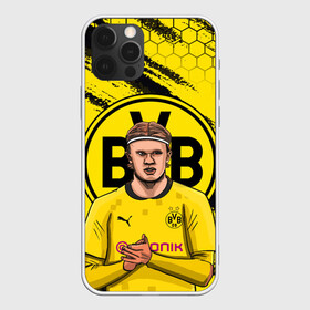 Чехол для iPhone 12 Pro Max с принтом ЭРЛИНГ ХОЛАНД / ERLING HAALAND в Тюмени, Силикон |  | borussia | erling braut haaland | football | sport | uefa | боруссия | сборная норвегии. | спорт | уефа | футбол | эрлинг холанд