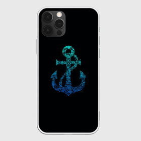 Чехол для iPhone 12 Pro Max с принтом Navy. Anchor в Тюмени, Силикон |  | anchor | fish | gradient | marine | mermaid | navy | ocean | octopus | sailor | sea | shark | ship | skull | treasure | whale | акула | градиент | кит | корабль | море | морской | моряк | океан | осьминог | русалка | рыба | сокровище | 