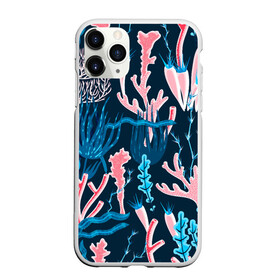 Чехол для iPhone 11 Pro матовый с принтом Подводный мир в Тюмени, Силикон |  | colorful | coral | deep | sea | seamless | seaweed | водоросли | глубокий | коралл | красочный | паттерн | подводный мир