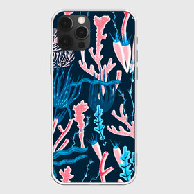 Чехол для iPhone 12 Pro Max с принтом Подводный мир в Тюмени, Силикон |  | colorful | coral | deep | sea | seamless | seaweed | водоросли | глубокий | коралл | красочный | паттерн | подводный мир