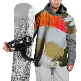 Накидка на куртку 3D с принтом Art Abstraction в Тюмени, 100% полиэстер |  | Тематика изображения на принте: abstraction | art | canvas | paints | абстракция