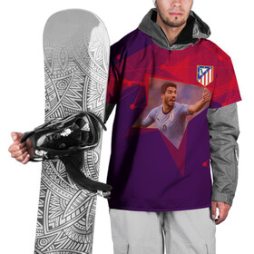 Накидка на куртку 3D с принтом Луис Суарес в Тюмени, 100% полиэстер |  | атлетико | луис суарес | мадрид | популярные | футбол | футболист