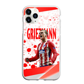 Чехол для iPhone 11 Pro Max матовый с принтом Антуан Гризманн | Antoine Griezmann (+спина) (Z) в Тюмени, Силикон |  | Тематика изображения на принте: antoine griezmann | антуан гризманн | атлетико | барса | барселона | гризман | реал сосьедад | сборная франции