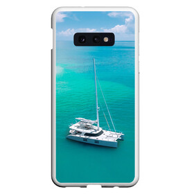 Чехол для Samsung S10E с принтом ПАРУСНИК | SAILBOAT (Z) в Тюмени, Силикон | Область печати: задняя сторона чехла, без боковых панелей | boat | sailboat | ship | ships | кораблик | кораблики | корабль | лагуна | лодка | лодочка | мореход | одинокая лодка | парус | парусник | судно | яхта | яхты