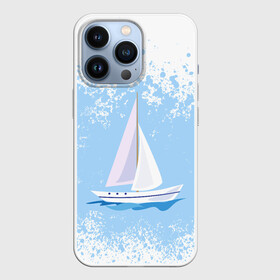 Чехол для iPhone 13 Pro с принтом ОДИНОКАЯ ЛОДКА | SAILBOAT (Z) в Тюмени,  |  | boat | sailboat | ship | ships | бумага | кораблик | кораблики | корабль | красный парус | лодка | лодочка на белом | мореход | одинокая лодка | оригами | парус | парусник | судно | яхта