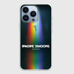 Чехол для iPhone 13 Pro с принтом Imagine Dragons: Evolve в Тюмени,  |  | Тематика изображения на принте: believer | dan reynolds | dragons | evolve | imagine | indie | pop | rock | имежин дрэгонс | инди | поп | рок