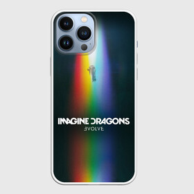 Чехол для iPhone 13 Pro Max с принтом Imagine Dragons: Evolve в Тюмени,  |  | Тематика изображения на принте: believer | dan reynolds | dragons | evolve | imagine | indie | pop | rock | имежин дрэгонс | инди | поп | рок