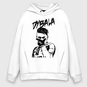 Мужское худи Oversize хлопок с принтом DYBALA Juventus жест в Тюмени, френч-терри — 70% хлопок, 30% полиэстер. Мягкий теплый начес внутри —100% хлопок | боковые карманы, эластичные манжеты и нижняя кромка, капюшон на магнитной кнопке | 10 | ac milan | champions | fifa | juve | juventus | juvi | paulo dybala | soccer | uefa | дубала | лига чемпионов | номер | пауло дибала | сборная аргентины | спорт | уефа | фифа | фк | футбол | футболист | футбольный клуб | 