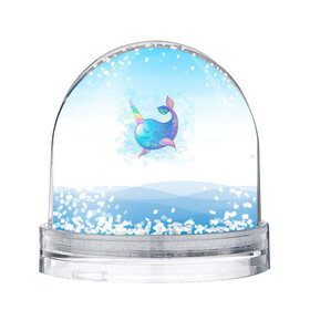 Игрушка Снежный шар с принтом Дельфин единорог в Тюмени, Пластик | Изображение внутри шара печатается на глянцевой фотобумаге с двух сторон | cute | dolphin | unicorn | два дельфина | дельфин | дельфин в море | дельфинами | единорог | милый | мир | подводный