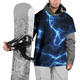 Накидка на куртку 3D с принтом Energy Waves в Тюмени, 100% полиэстер |  | Тематика изображения на принте: energy | glow | light | neon | waves