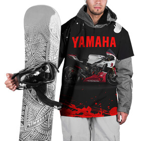 Накидка на куртку 3D с принтом YAMAHA [004] в Тюмени, 100% полиэстер |  | moto | yamaha | мотоцикл | ямана | ямаха
