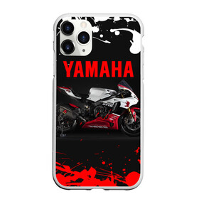 Чехол для iPhone 11 Pro Max матовый с принтом YAMAHA [004] в Тюмени, Силикон |  | moto | yamaha | мотоцикл | ямана | ямаха