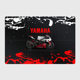 Магнитный плакат 3Х2 с принтом YAMAHA [004] в Тюмени, Полимерный материал с магнитным слоем | 6 деталей размером 9*9 см | moto | yamaha | мотоцикл | ямана | ямаха