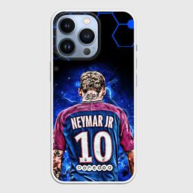 Чехол для iPhone 13 Pro с принтом НЕЙМАР   NEYMAR JR   НЕОН в Тюмени,  |  | football | neymar | paris saint germain football club | sport | uefa | неймар | неймар да силва сантос жуниор | пари сен жермен | псж | сборная бразилии | спорт | уефа. | футбол