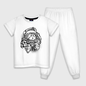 Детская пижама хлопок с принтом Хомяк космонавт в Тюмени, 100% хлопок |  брюки и футболка прямого кроя, без карманов, на брюках мягкая резинка на поясе и по низу штанин
 | Тематика изображения на принте: астронавт | астрономия | космонавты | космос | хомяк космонавт