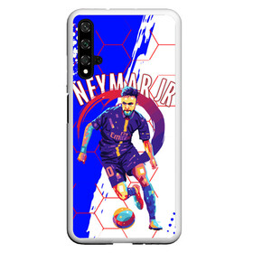 Чехол для Honor 20 с принтом НЕЙМАР / NEYMAR / ПСЖ в Тюмени, Силикон | Область печати: задняя сторона чехла, без боковых панелей | football | neymar | paris saint germain football club | sport | uefa | неймар | неймар да силва сантос жуниор | пари сен жермен | псж | сборная бразилии | спорт | уефа. | футбол