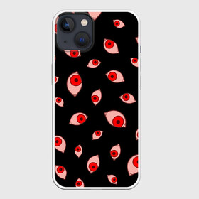 Чехол для iPhone 13 с принтом Взгляд тьмы в Тюмени,  |  | anime | dark | death | eyes | halloween | hellsing | horror | japan style | monster | red | vampire | аниме | вампир | взгляд | глаза | глазки аниме | гомункул | зрачки | красные глаза | монстры | паттерн | темный | тьма | узор | хеллсинг