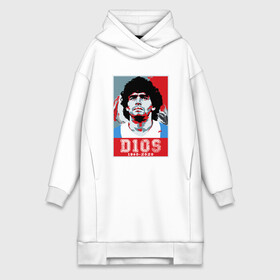 Платье-худи хлопок с принтом Марадона   Dios в Тюмени,  |  | argentina | maradona | messi | sport | аргентина | гол | диего | марадона | месси | мяч | рука бога | спорт | футбол | чемпион