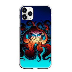 Чехол для iPhone 11 Pro матовый с принтом Кракен | Octopus в Тюмени, Силикон |  | animal | beast | kraken | monster | ocean | octopus | sea | water | waves | вода | волны | животные | звери | кракен | монстр | море | океан | осьминог | рыбы | щупальца