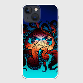 Чехол для iPhone 13 mini с принтом Кракен | Octopus в Тюмени,  |  | animal | beast | kraken | monster | ocean | octopus | sea | water | waves | вода | волны | животные | звери | кракен | монстр | море | океан | осьминог | рыбы | щупальца