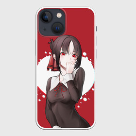 Чехол для iPhone 13 mini с принтом Kaguya Love в Тюмени,  |  | anime | chika | chika fujiwara | kaguya | kaguya shinomiya | love | love detective | love is war | miyuki | shinomiya | аниме | анимэ | кагуя | любовь | любовь   это война | чика