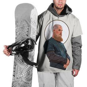 Накидка на куртку 3D с принтом Ragnarr Saint в Тюмени, 100% полиэстер |  | viking | vikings | альфред великий | аслауг | викинг | викинги | конунг | лагерта | один | рагнар лодброк | сериал | сериалы | харальд