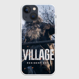 Чехол для iPhone 13 mini с принтом RESIDENT EVIL VILLAGE в Тюмени,  |  | Тематика изображения на принте: resident evil | resident evil 8 village | village | вампиры | димитреску | леди | резидент | эвил