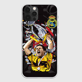 Чехол для iPhone 12 Pro Max с принтом Икер Касильяс в Тюмени, Силикон |  | fc real madrid | iker casillas | вратарь | икер касильяс | испанский | фк реал мадрид | футболист