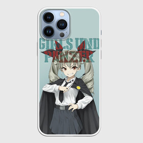 Чехол для iPhone 13 Pro Max с принтом Girls und Panzer в Тюмени,  |  | darjeeling | girls und panzer | girls und panzer правда | дарджилинг | девочки и танки | девушки и танки | катюша | нисидзуми михо | правда | танки