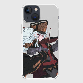 Чехол для iPhone 13 mini с принтом Альтаир со скрипкой в Тюмени,  |  | anime | re creator | re creators | альтаир | аниме | анимэ | блиц толкер | возрождение | метеора эстеррайх | руй каноя | селезия | сота | юя