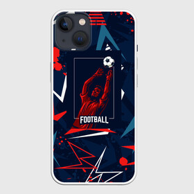 Чехол для iPhone 13 с принтом ФУТБОЛ в Тюмени,  |  | люблю футбол | пятна | символы | футбол | футболисты