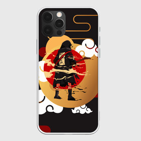 Чехол для iPhone 12 Pro Max с принтом Ниндзя. Япония в Тюмени, Силикон |  | Тематика изображения на принте: аниме | ниндзя | облака | япония | японские мотивы. символы