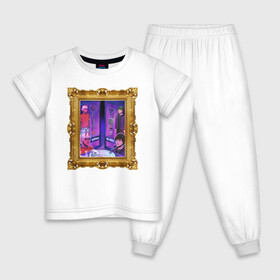 Детская пижама хлопок с принтом Игрушечный OG Buda в Тюмени, 100% хлопок |  брюки и футболка прямого кроя, без карманов, на брюках мягкая резинка на поясе и по низу штанин
 | Тематика изображения на принте: buda | gang | music | og | rap