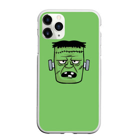 Чехол для iPhone 11 Pro Max матовый с принтом Зеленый Франкенштейн в Тюмени, Силикон |  | Тематика изображения на принте: зеленый | монстр | фильмы | франкенштейн | чудовище | шрек