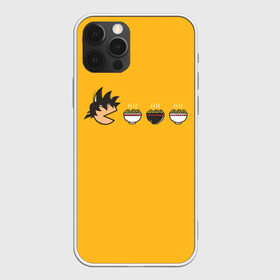 Чехол для iPhone 12 Pro Max с принтом Son Goku. Noodle Eater в Тюмени, Силикон |  | Тематика изображения на принте: ball | birus | broly | dragon | eater | frieza | goku | majin | man | pac | piccolo | saiyan | sayan | sell | sleep | super | trunks | vejeta | бирус | броли | буу | веджета | гоку | драконий | жемчуг | курилин | маджин | пикколо | сайян | саян | селл | с