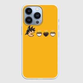 Чехол для iPhone 13 Pro с принтом Son Goku. Noodle Eater в Тюмени,  |  | ball | birus | broly | dragon | eater | frieza | goku | majin | man | pac | piccolo | saiyan | sayan | sell | sleep | super | trunks | vejeta | бирус | броли | буу | веджета | гоку | драконий | жемчуг | курилин | маджин | пикколо | сайян | саян | селл | с