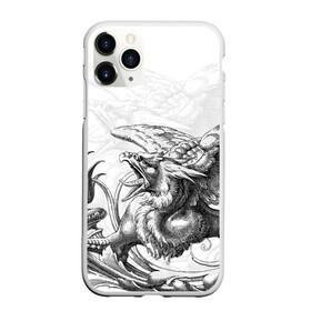 Чехол для iPhone 11 Pro Max матовый с принтом Грифон в Тюмени, Силикон |  | monster | грифон | древний | животные | зверь | крылья | мифическое существо | монстр | птица | хищник